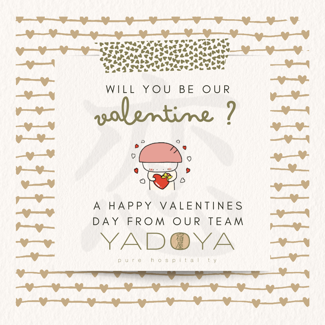 Yadoya Valentines Day Website Banner - Yadoya Hotel